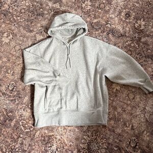 Women's Gray Hoodie Sweatshirt